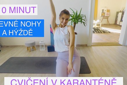 Cvičte s námi v karanténě! Cviky na každý den – krásné hýždě za 10 minut!