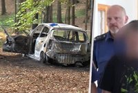 Detaily fingované nehody u Cvikova: Zapálil muž auto s manželkou kvůli milence?