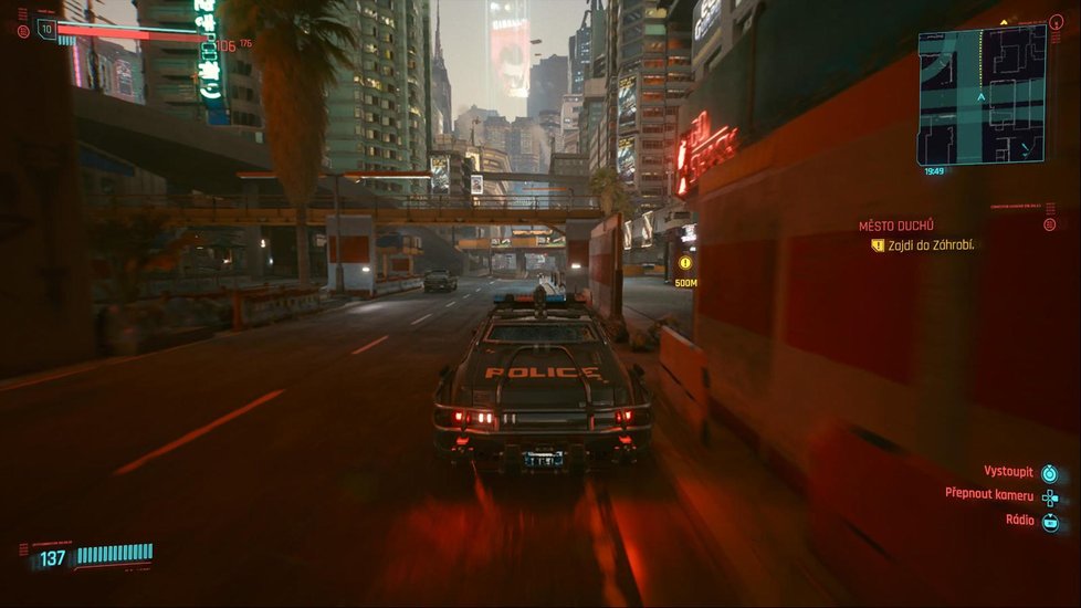 Cyberpunk 2077 pro PlayStation 4 (Hraný na konzoli PlayStation 5.)