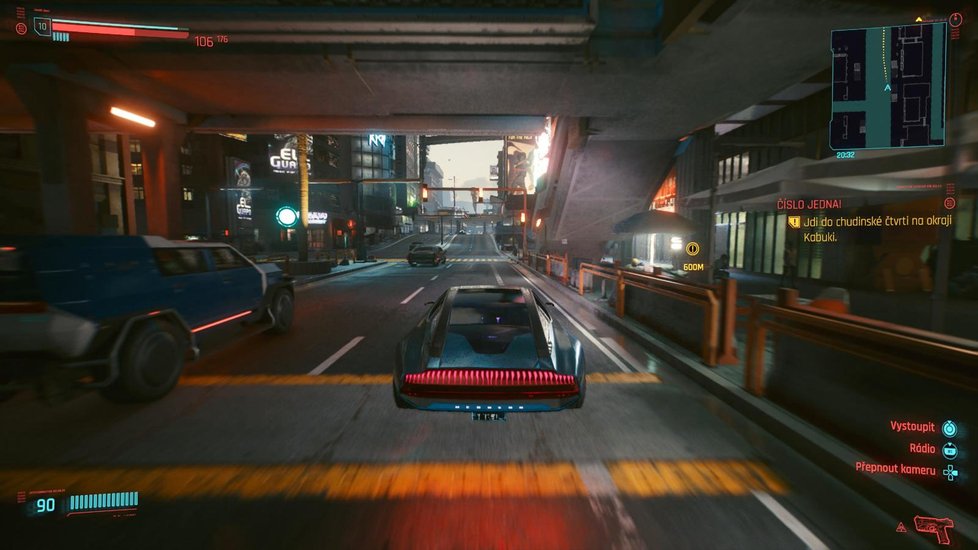 Cyberpunk 2077 pro PlayStation 4 (Hraný na konzoli PlayStation 5.)