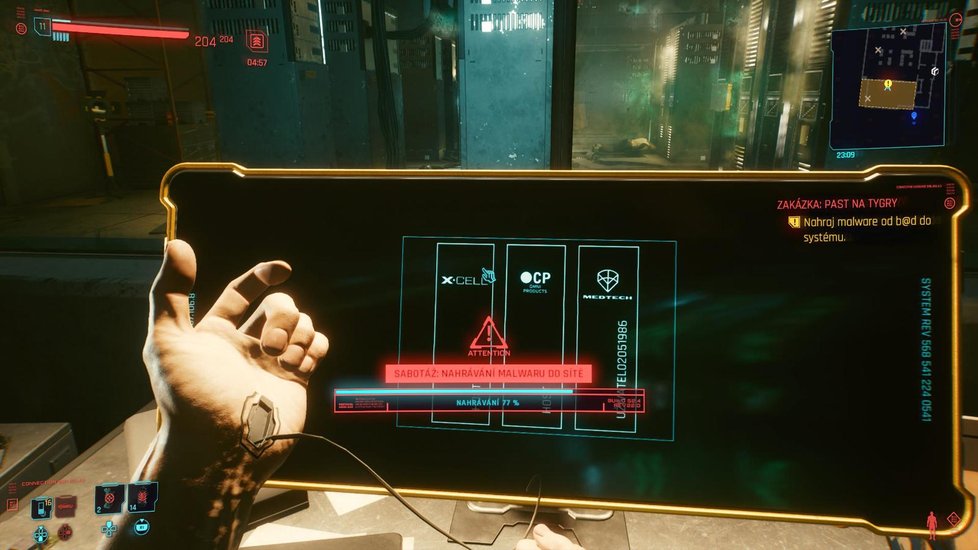 Cyberpunk 2077 pro PlayStation 4 (Hraný na konzoli PlayStation 5.)