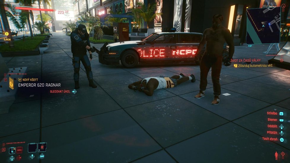 Cyberpunk 2077 pro PlayStation 4 (Hraný na konzoli PlayStation 5.)