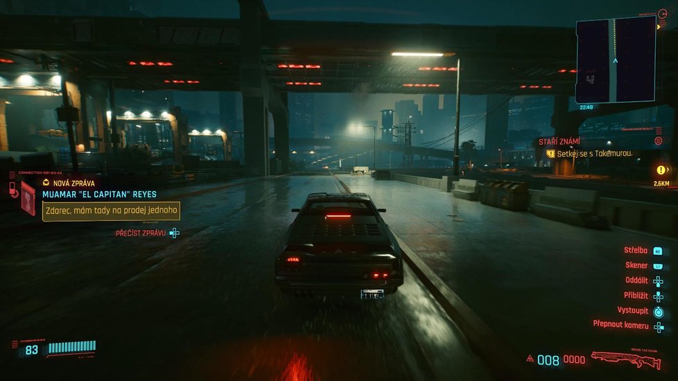 Cyberpunk 2077 pro PlayStation 4 (Hraný na konzoli PlayStation 5.)