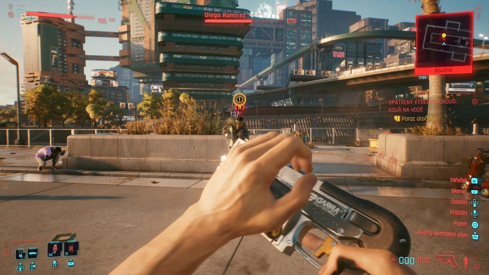 Cyberpunk 2077 pro PlayStation 4 (Hraný na konzoli PlayStation 5.)