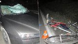 Cyklistu srazil na Přerovsku řidič osobáku, na místě zemřel