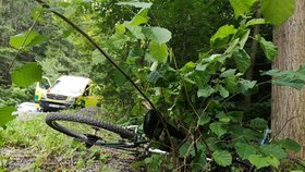 Cyklista středního věku nepřežil ve čtvrtek ráno na Blanensku nehodu. Další se vážně zranil na Hodonínsku.