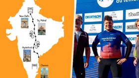 Tři cyklisté ujedou v Indii přes 2000 km: Chtějí tím pomoci tamnímu vzdělávání