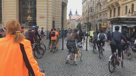 Soud dal za pravdu Praze 1 - cyklisté do zahájení letní sezony nebudou moci přes den brázdit ulice centra hlavního města. (Ilustrační foto)