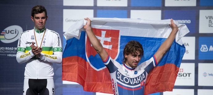 Zlatý cyklista Peter Sagan dosáhl na MS jednoho z největších úspěchů v historii slovenského sportu