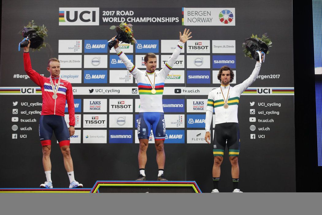 Peter Sagan opět nenašel v silničním závodě s hromadným startem na MS přemožitele