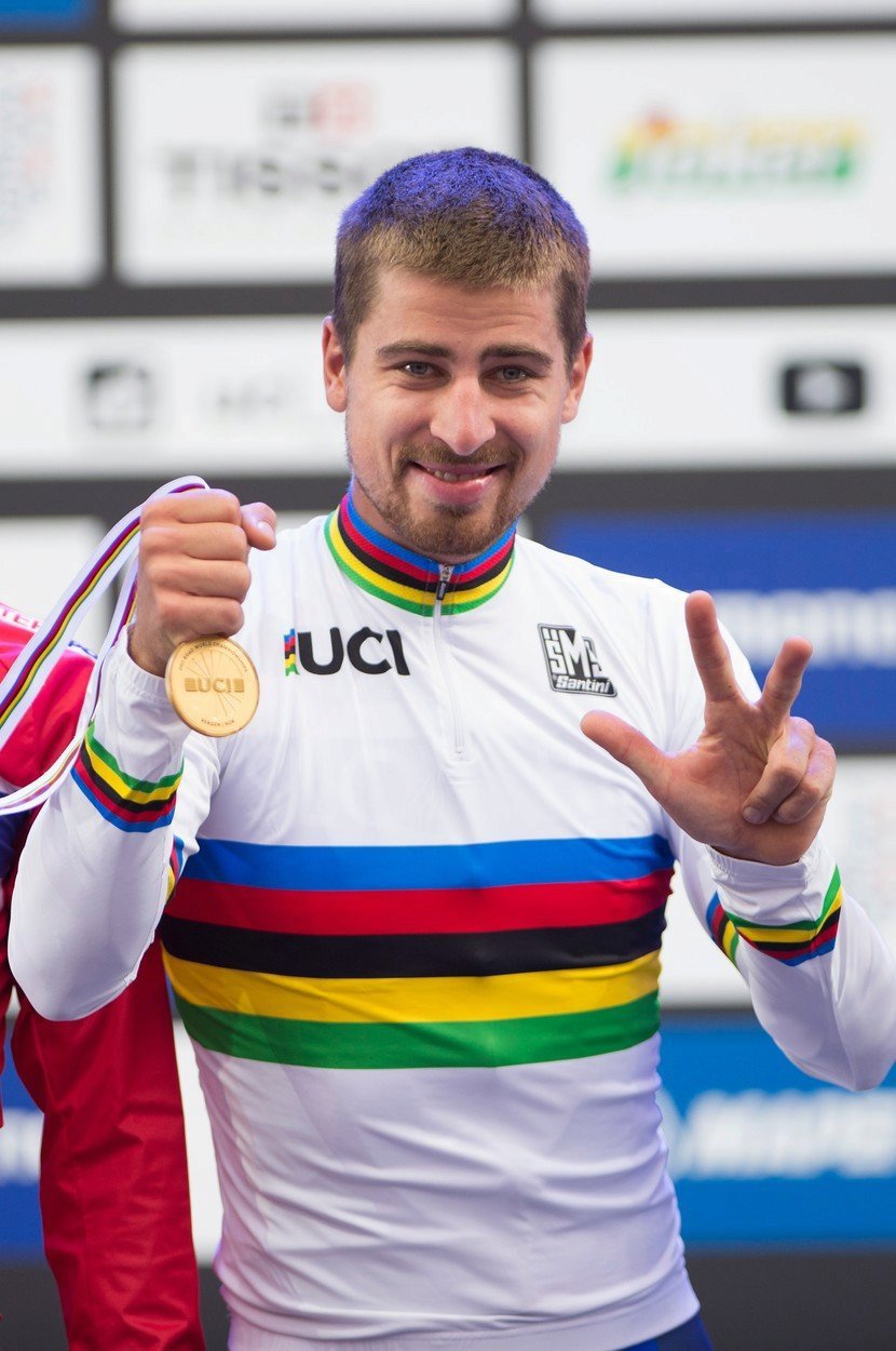 Trojnásobný mistr světa Peter Sagan