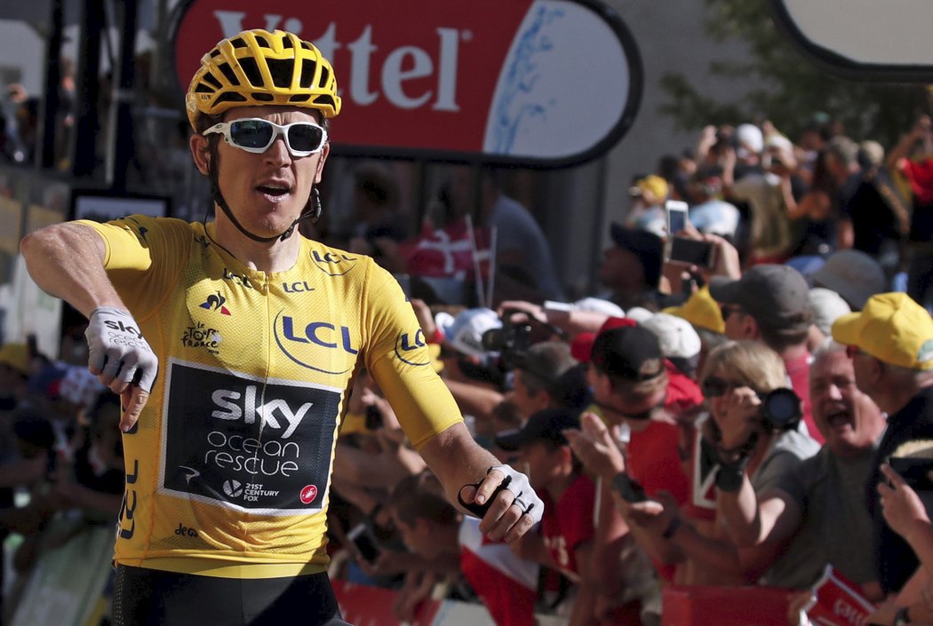 Geraint Thomas si druhým triumfem za sebou upevnil průběžné vedení na Tour de France