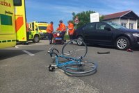 Cyklistku Irenu na Mělnicku srazilo auto a skončila vážně zraněná v nemocnici: Záchranářům poslala krásné poděkování