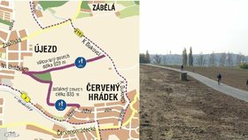 Cyklostezka po historických cestách: Propojila plzeňský Újezd s Červeným Hrádkem 