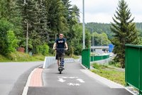 Cyklisté mají v Plzni novou stezku: Dojedou z centra k Boleveckým rybníkům