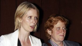 Cynthia Nixon se svou nyní už manželkou