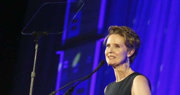 Hvězda seriálu Sex ve městě Cynthia Nixon se chce stát guvernérkou státu New York.