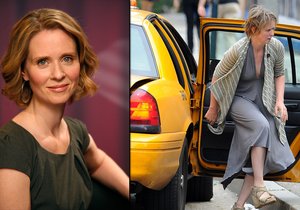 Cynthia Nixon vypadá kvůli mateřským povinnostem opravdu zdrchaně.