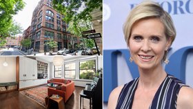 Cynthia Nixon prodala byt v New Yorku