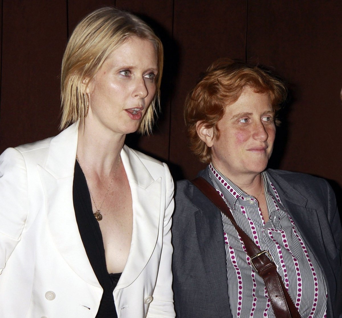 Cynthia Nixon se svou nyní už manželkou