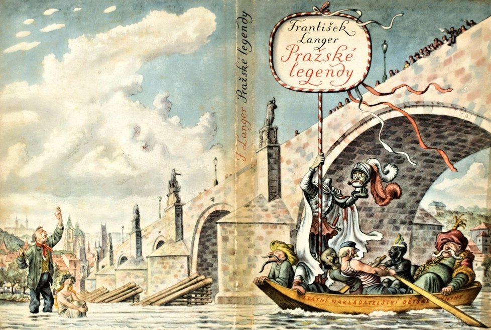 Pražské legendy se pyšnily Boudovými obrázky v roce 1956.