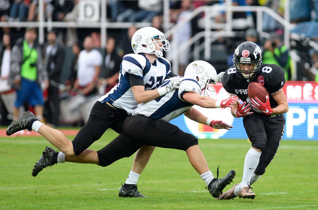 Finále Czech Bowlu mezi Prague Black Panthers a Ostrava Steelers