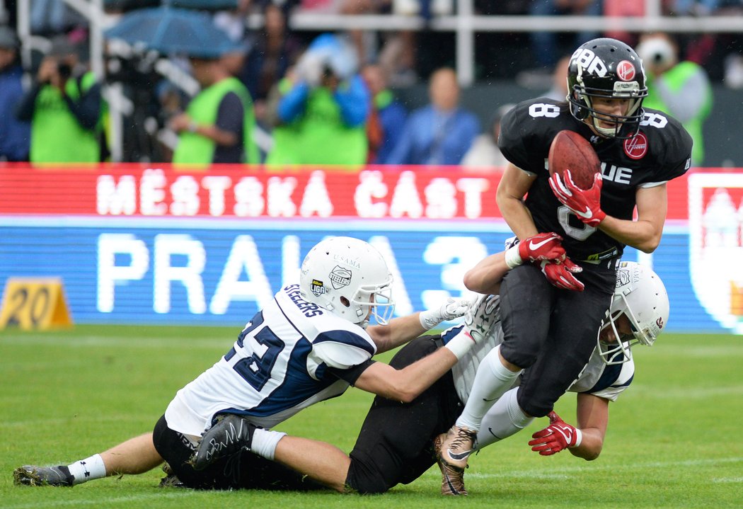 Finále Czech Bowlu mezi Prague Black Panthers a Ostrava Steelers