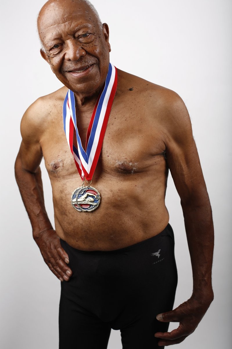 1. místo v kategorii Portrét -  Sportovci v důchodovém věku, Washington D. C., USA, 20. 7. 2009