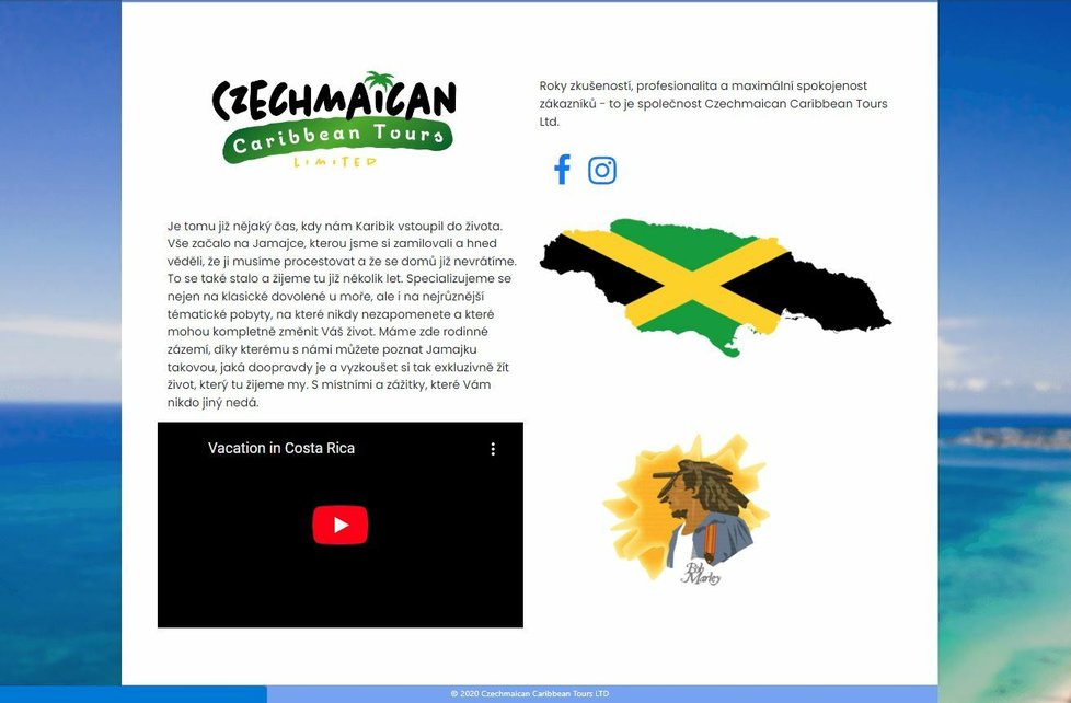 Archivní snímek webu Czechmaican Caribbean Tours.