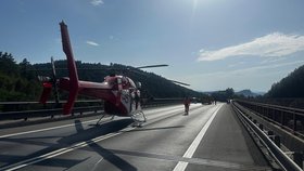 K nehodě došlo u tunelu Branisko na dálnici D1 na Slovensku