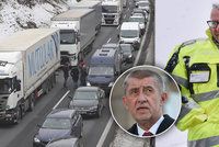 Babiš se i po 14hodinových kolonách na D1 bije za Ťoka. „Staví víc než kdokoliv jiný,“ tvrdí