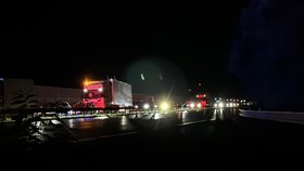 Při tragické nehodě na D6 zemřel jeden člověk.