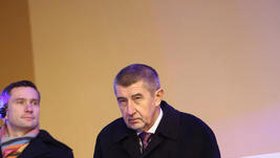 Andrej Babiš na otevření D8