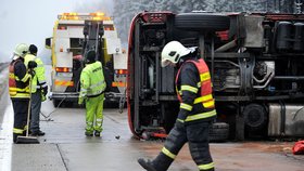 Nehoda cisterny zablokovala dálnici D8 (ilustrační foto z D8)