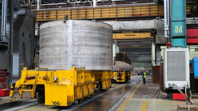 Výroba dílů pro egyptskou jadernou elektrárnu Dabaa v Petrohradu