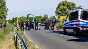 Dopravní nehoda autobusů u německého města Dachau