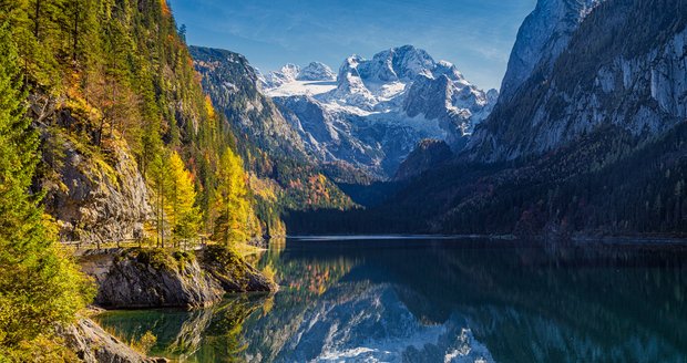 (ilustrační foto) Horský masiv Dachstein v Severních vápencových Alpách.