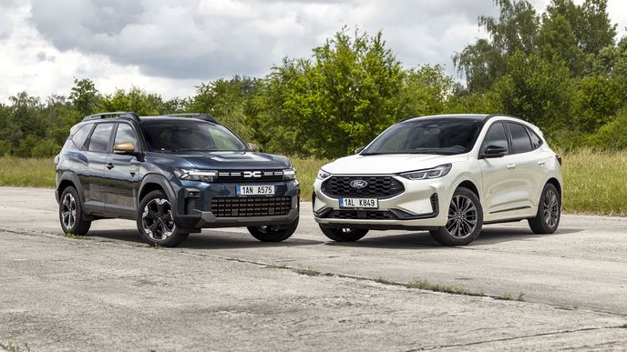 Dacia Bigster Hybrid-G 150 4x4 vs. Ford Kuga 2.5 Hybrid AWD Dacia Bigster Hybrid-G 150 4x4 vs. Ford Kuga 2.5 Hybrid AWD