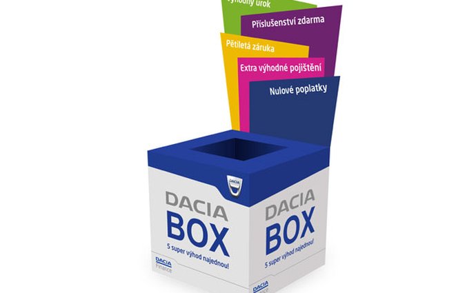 Dacia představila nový finanční produkt Box