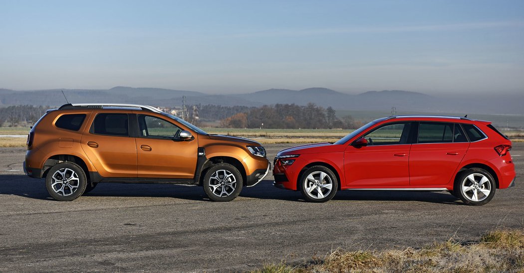 Dacia Duster 1.0 TCe vs. Škoda Kamiq 1.0 TSI