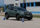 Poslední Dacia Duster prošla obávaným testem. Jela po třech kolech, rychlost jí nesvědčí