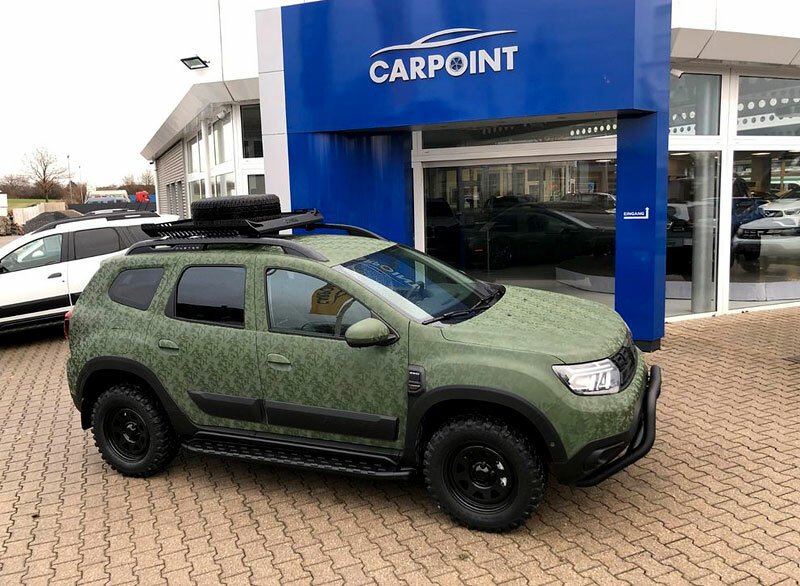 Dacia Duster TCe 150 4WD Carpoint Camouflage Edition
