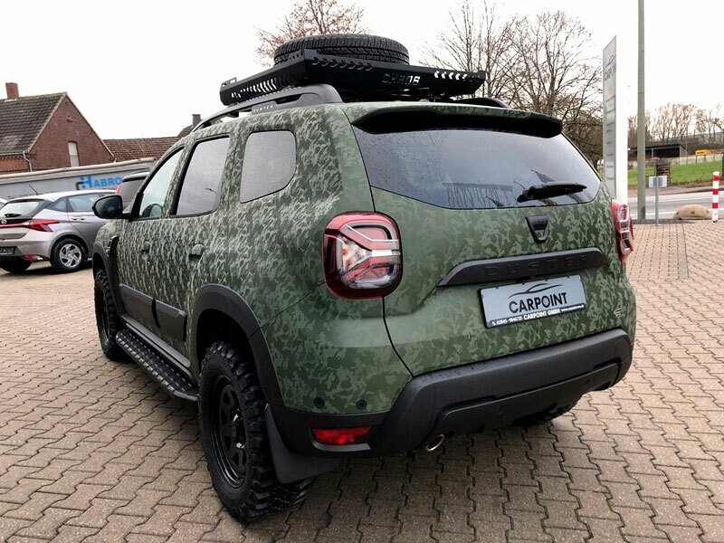 Dacia Duster TCe 150 4WD Carpoint Camouflage Edition