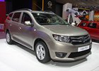 Dacia Logan MCV nabídne posádce velký kufr (573 až 1518 litrů), je však jen pětimístná