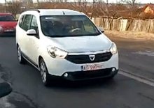 Dacia Lodgy nafilmována při testování (video)