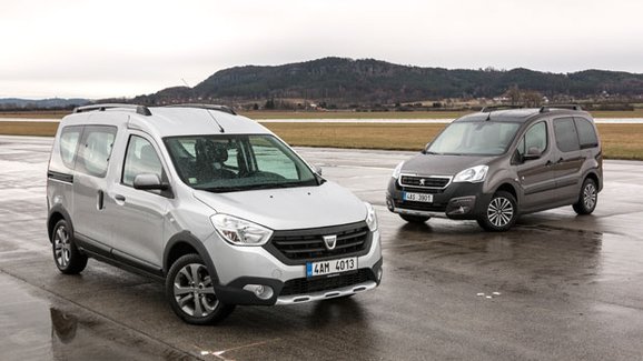 TEST Dacia Dokker Stepway vs. Peugeot Partner Tepee Outdoor