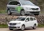 Škoda Fabia na CNG vs. Dacia Logan na LPG: CNG, nebo LPG?
