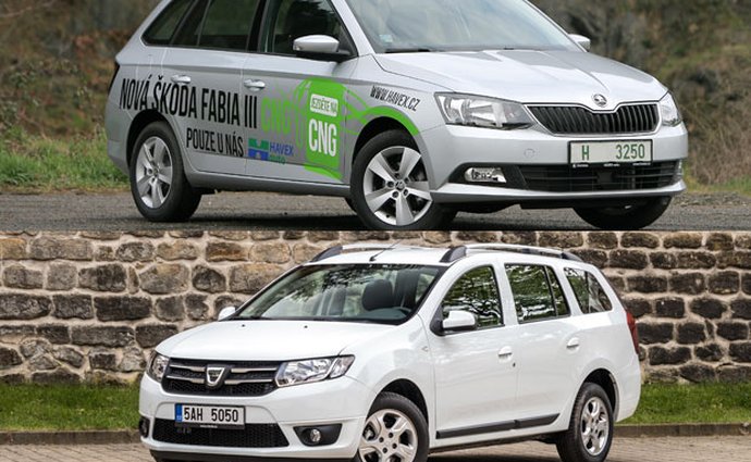 Škoda Fabia na CNG vs. Dacia Logan na LPG: CNG, nebo LPG?