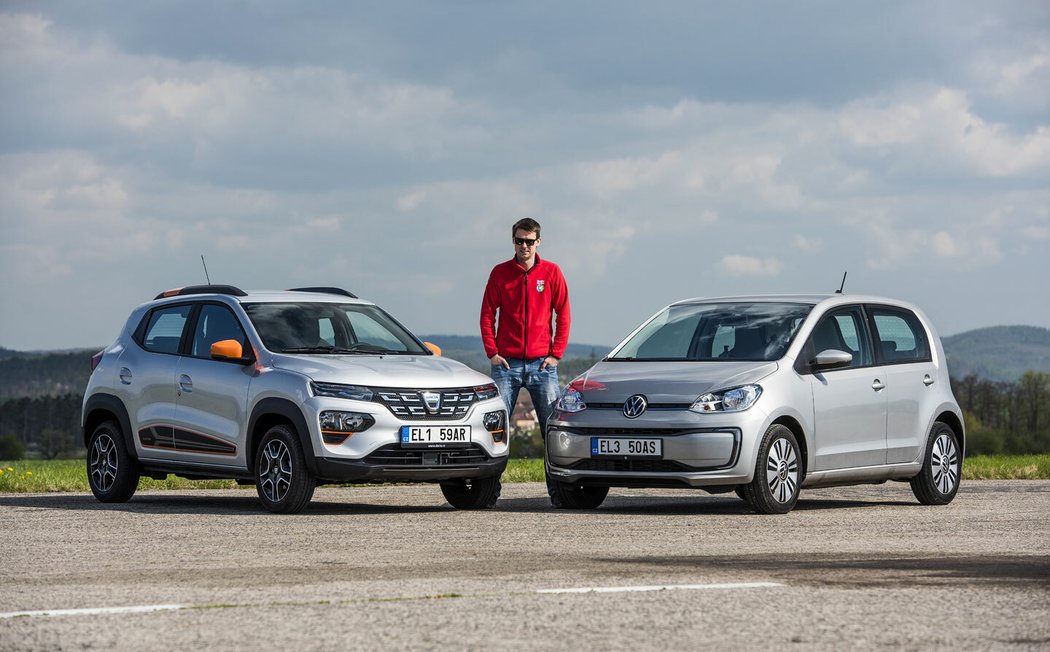 Dacia Spring 45 Electric vs. Volkswagen e-Up