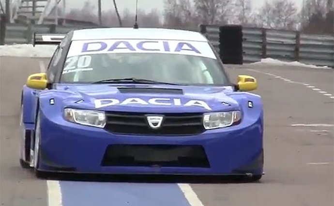 Dacia Logan STCC: Ostrý závoďák pro severské mistrovství (+video)